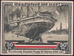Almanya 50 Pfennig Notgeld 1921 Çil