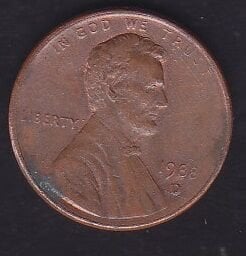 Amerika 1 Cent 1988 D