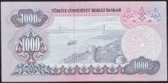 6.Emisyon 1.Tertip 1000 Lira B69 403899 Çok Çok Temiz+