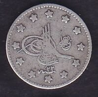 1293/22 Abdulhamid 1 Kuruş Gümüş