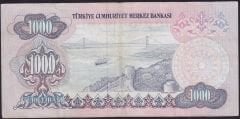 6.Emisyon 1.Tertip 1000 Lira C32 252616 Çok Temiz+