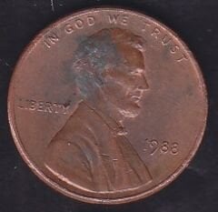 Amerika 1 Cent 1988