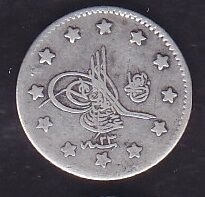 1293/23 Abdulhamid 1 Kuruş Gümüş