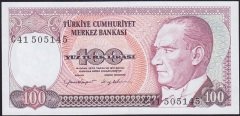 7.Emisyon 2.Tertip 100 Lira C41 505145 Çil