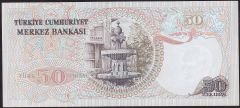 6.Emisyon 1.Tertip 50 Lira H61 325366 Çil