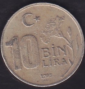 1995 Yılı 10000 Lira