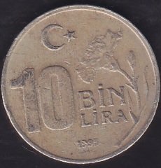 1995 Yılı 10000 Lira