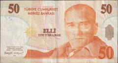 8.Emisyon 50 YTL G05 888182 Çok Temiz+