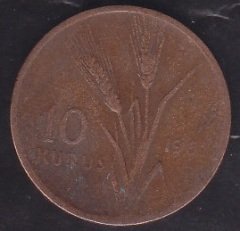1961 YILI 10 KURUŞ