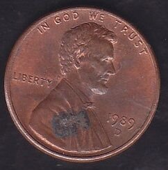 Amerika 1 Cent 1989 D