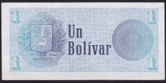 Venezuela 1 Bolivar 1989 Çilaltı Çil