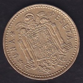 İspanya 1 Peseta 1966