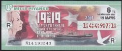 2015 19 MAYIS ÇEYREK BİLET R SERİSİ