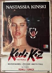 Yabancı - Kedi Kız - Nastassia Kinski - Film Afişi