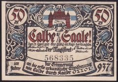 Almanya 50 Pfennig Notgeld 1917 Çil