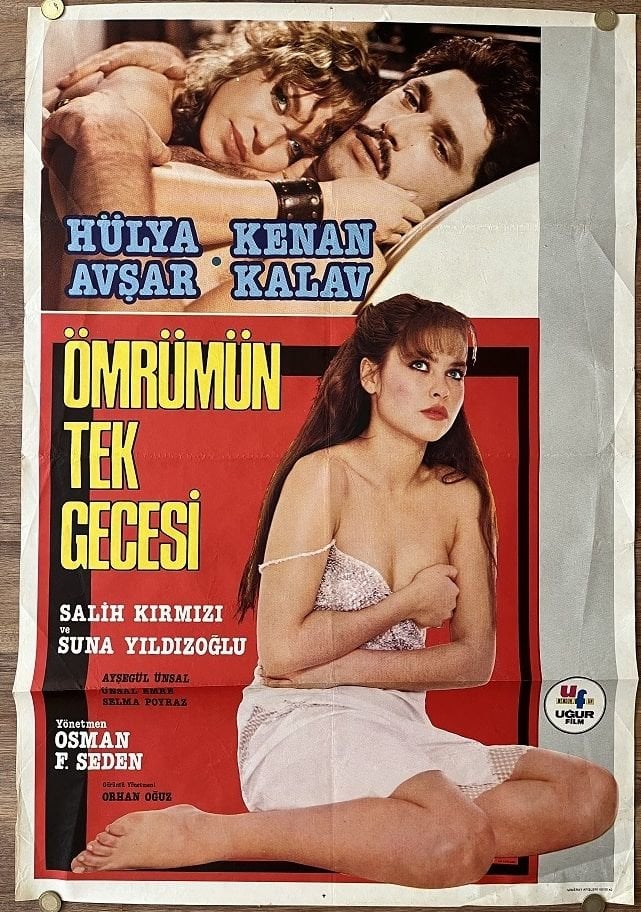Hülya Avşar - Kenan Kalav - Ömrümün Tek Gecesi - Film Afişi