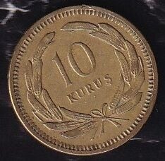 1951 Yılı 10 Kuruş