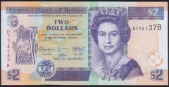 Belize 2 Dolar 2017 Çilaltı Çil