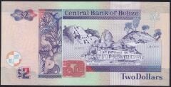 Belize 2 Dolar 2017 Çilaltı Çil