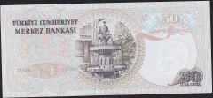 6.Emisyon 1.Tertip 50 Lira H45 677978 Çilaltı Çil