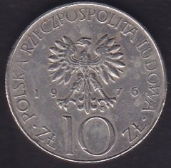 POLONYA 10 ZLOTY 1976