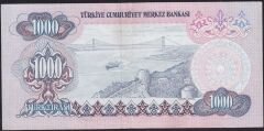 6.Emisyon 1.Tertip 1000 Lira B10 383640 Çok Çok Temiz+