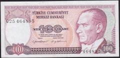 7.Emisyon 2.Tertip 100 Lira C25 464895 Ççt
