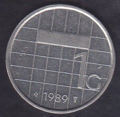 HOLLANDA 1 GULDEN 1989