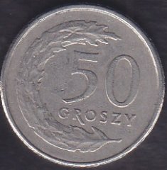 POLONYA 50 GROSZY 1995