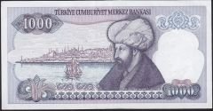 7.Emisyon 2.Tertip 1000 Lira J26 727994 Ççt Çilaltı