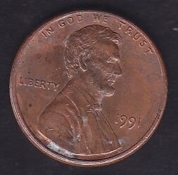 Amerika 1 Cent 1991