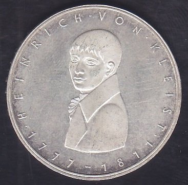 ALMANYA 5 MARK 1977 GÜMÜŞ HATIRA