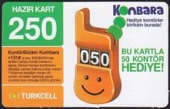 Turkcell Hazır Kart 250 Kontör 2008