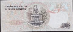 6.Emisyon 1.Tertip 50 Lira H03 062747 Çok Temiz