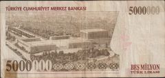 7.Emisyon 5 000 000 Lira K48 430577 Haliyle