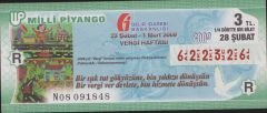 2009 28 Şubat Çeyrek Bilet - R Serisi
