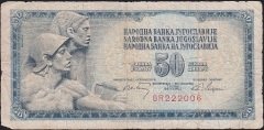 Yugoslavya 50 Dinar 1968 Haliyle