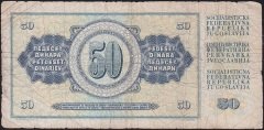 Yugoslavya 50 Dinar 1968 Haliyle