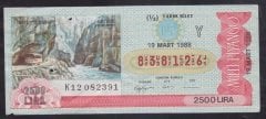 1988 19 MART YARIM BİLET Y SERİSİ