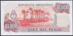 Arjantin 10000 Pesos 1976 Çil Pick 306b ( 444 )