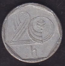 Çekya 20 Haleru 1996