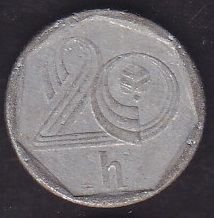 Çekya 20 Haleru 1996