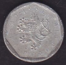 Çekya 20 Haleru 1996