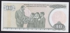 7.EMİSYON 2.TERTİP 10 LİRA D76 481164 ÇÇT +