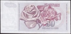 Yugoslavya 50 Dinar 1990 Çok Temiz+