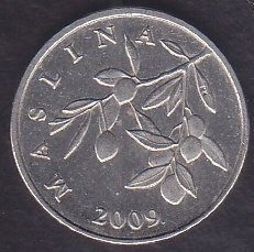 HIRVATİSTAN 5 LİPA 2009