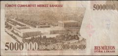 7.Emisyon 5 000 000 Lira K51 315849 Haliyle