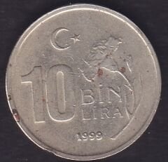 1999 Yılı 10.000 Lira