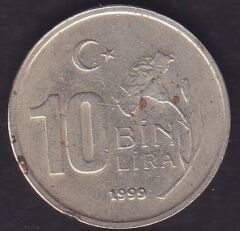 1999 Yılı 10.000 Lira