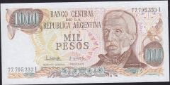 Arjantin 1000 Pesos 1976 Çil Pick 304d ( 77705333 )